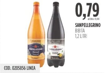 Carico Cash & Carry SANPELLEGRINO BIBITA 1,2 LITRI offerta