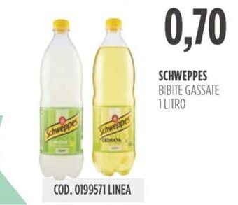 Carico Cash & Carry SCHWEPPES BIBITE GASSATE 1 LITRO offerta