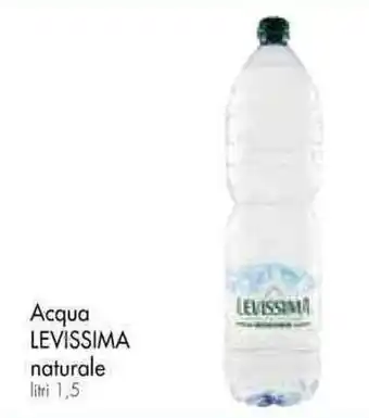 Galassia Acqua LEVISSIMA naturale litri 1,5 offerta