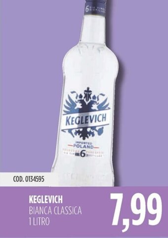 Carico Cash & Carry KEGLEVICH BIANCA CLASSICA 1 LITRO offerta