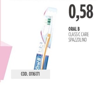 Carico Cash & Carry ORAL B CLASSIC CARE SPAZZOLINO offerta
