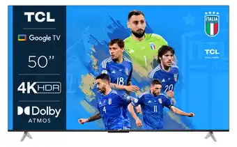 Unieuro Tcl serie p63 serie p638 led ultra hd 4k 50 50p638 google tv 2022 offerta