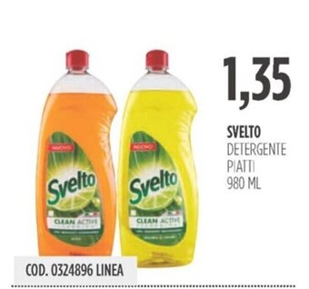 SVELTO DETERGENTE PIATTI 980 ML