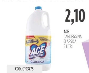 Carico Cash & Carry ACE CANDEGGINA CLASSICA 5 LITRI offerta