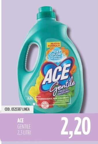 Carico Cash & Carry ACE GENTILE 2,3 LITRI offerta