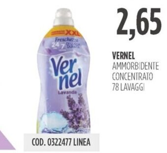 Carico Cash & Carry VERNEL AMMORBIDENTE CONCENTRATO 78 LAVAGGI offerta