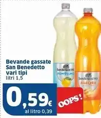Sigma San benedetto bevande gassate vari tipi offerta