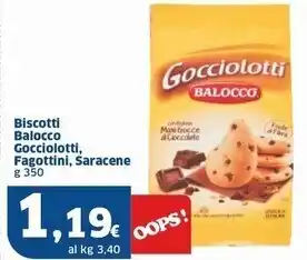 Sigma Balocco biscotti gocciolotti offerta