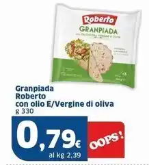 Sigma Roberto granpiada con olio e offerta