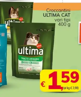 Le Mark Ultima Cat Croccantini 400g offerta