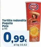 Sigma Snack pata tortilla redondita paquita offerta