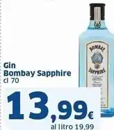 Sigma Bombay sapphire gin offerta
