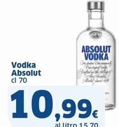 Absolut vodka