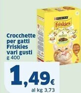 Sigma Purina crocchette per gatti friskies offerta