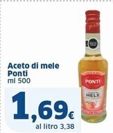 Sigma Ponti aceto di mele offerta