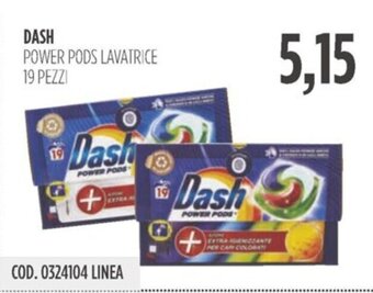 Carico Cash & Carry DASH POWER PODS LAVATRICE 19 PEZZI offerta