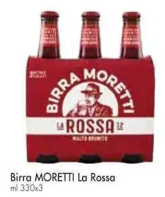 Galassia Birra MORETTI La Rossa ml 330x3 offerta