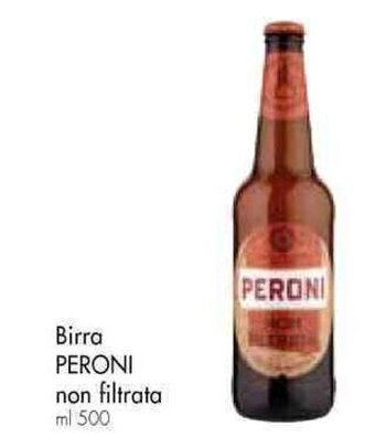 Galassia Birra PERONI non filtrata ml 500 offerta