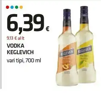 Superconti Keglevich Vodka 700 G(ml) offerta