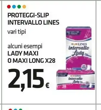 Lines Proteggi-slip Intervallo