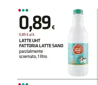 Superconti Latte sano Latte Uht Parzialmente Scremato offerta