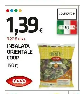 Superconti Coop Insalata Orientale offerta