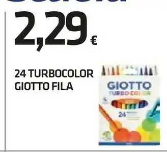 Superconti Fila Turbocolor Giotto offerta