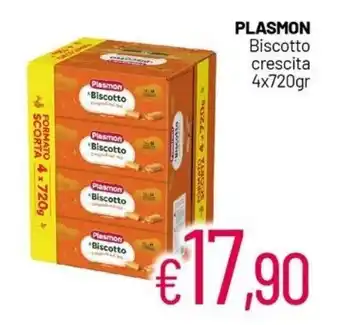 Franzy's PLASMON Biscotto crescita 4x720gr offerta