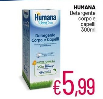 Franzy's HUMANA Detergente corpo e capelli 300ml offerta