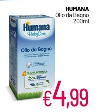 Franzy's HUMANA Olio da Bagno 200ml offerta