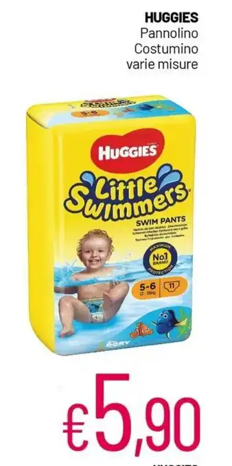 Franzy's HUGGIES Pannolino Costumino varie misure offerta