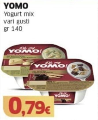 YOMO Yogurt mix vari gusti gr 140