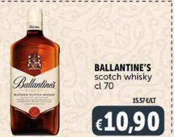 Deco Supermercati BALLANTINE'S scotch whisky cl 70 offerta