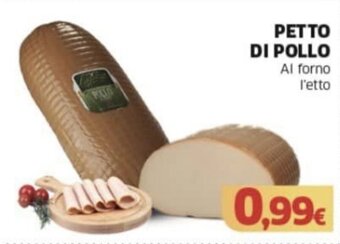 Mercati Alimentari PETTO DI POLLO Al forno offerta