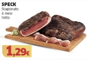 Mercati Alimentari SPECK Stagionato 4 mesi offerta