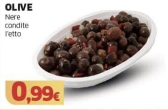 Mercati Alimentari OLIVE Nere condite offerta