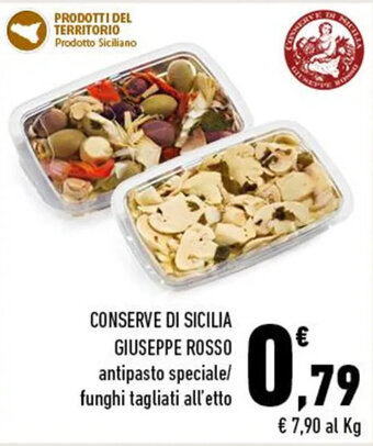 Conad CONSERVE DI SICILIA GIUSEPPE ROSSO offerta