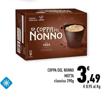 Conad COPPA DEL NONNO MOTTA classica 390g offerta