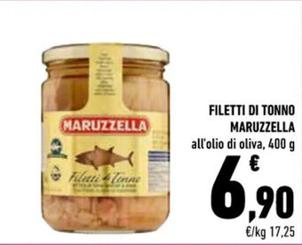 Conad FILETTI DI TONNO MARUZZELLA all'olio di oliva, 400 g offerta