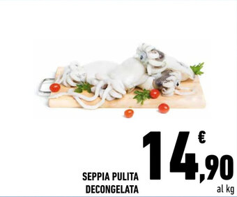 Conad SEPPIA PULITA DECONGELATA offerta