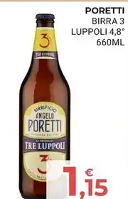 Eté Angelo poretti birra 3 luppoli 4,8 offerta
