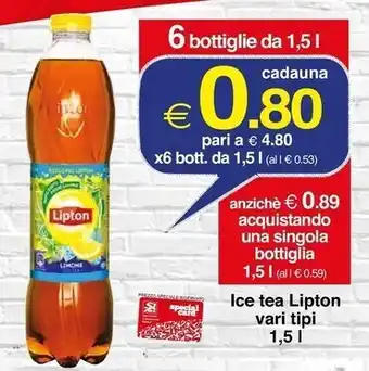 Lipton ice tea