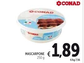 Conad mascarpone