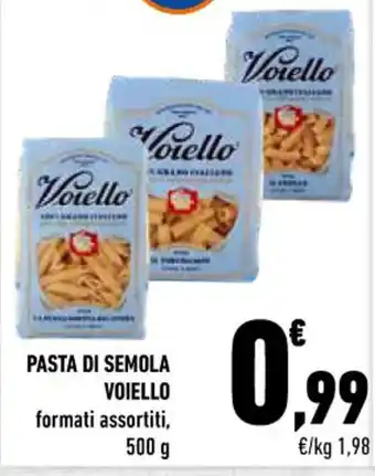 Conad PASTA DI SEMOLA VOIELLO 500 g offerta