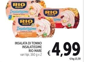 Spazio Conad Rio mare insalata di tonno insalatissime offerta