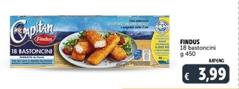 Gourmet Déco Findus 18 bastoncini offerta