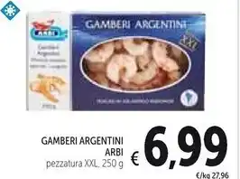 Spazio Conad Arbi gamberi argentini offerta