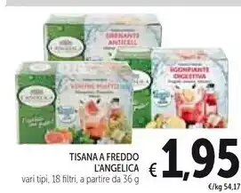 Spazio Conad L'angelica tisana a freddo offerta