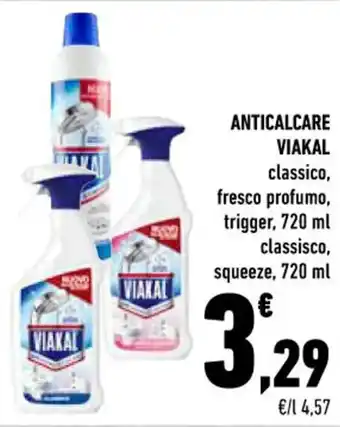 Conad ANTICALCARE VIAKAL 720 ml offerta