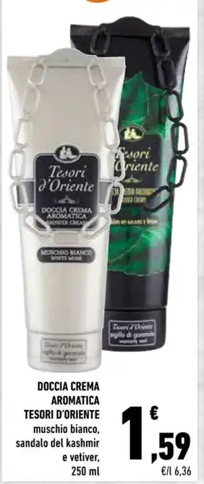 Conad DOCCIA CREMA AROMATICA TESORI D'ORIENTE 250 ml offerta